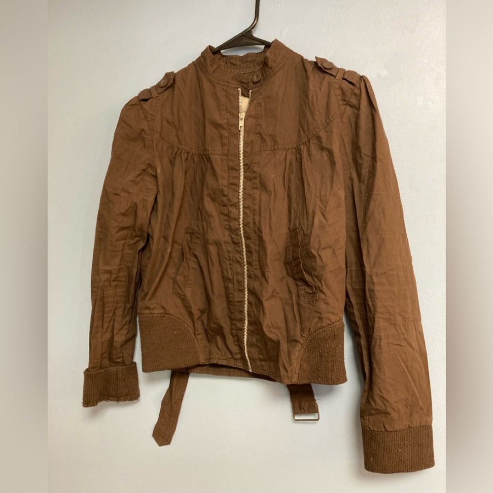 Brown light weight jacket